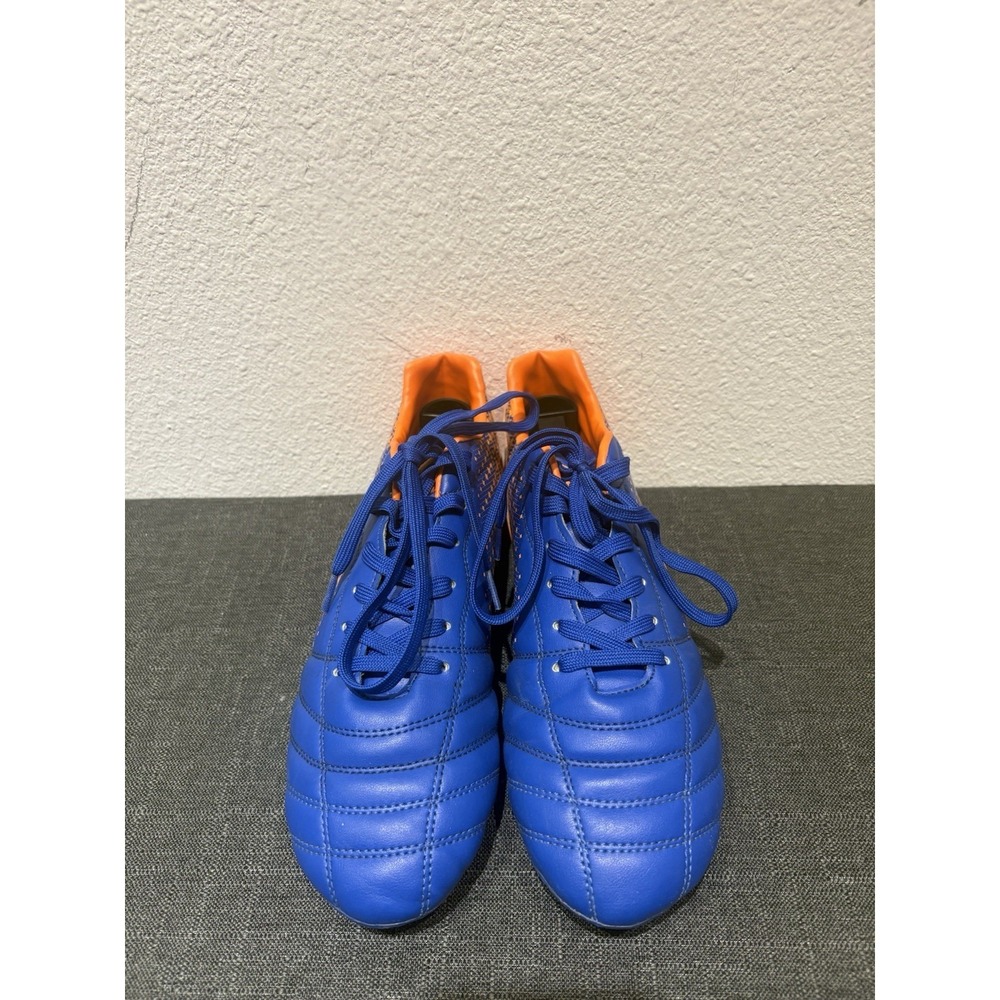 Dream‎ Pairs Mens Soccer Cleats Football Shoes Training US Size 9 Blue/Orange